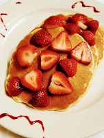 Fresh Strawberry Pancakes